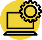 Automated monitoring icon